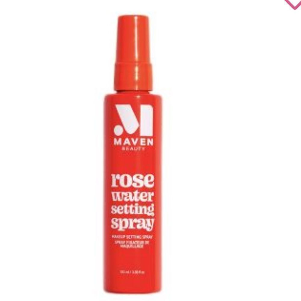 Maven Beauty Rose Water Setting Spray  3.38 oz MSRP $22.00 BNIB